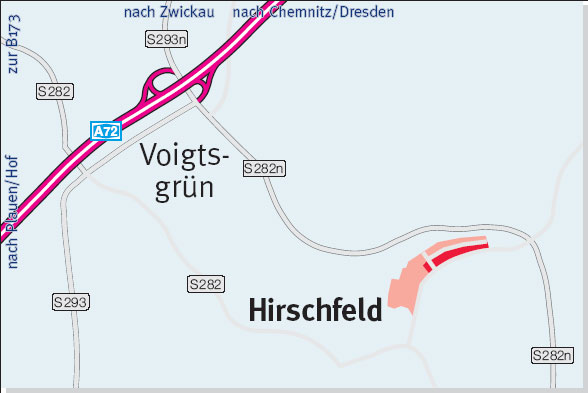 Gewerbegebiet Karte